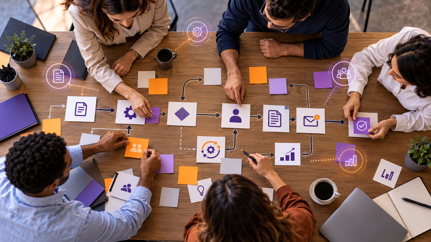 Procesos BPM para optimizar la gestión empresarial.
